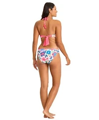 Tommy Bahama Womens V Neck Printed Swim Top Bottoms