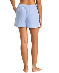 Tommy Bahama Women's Striped Pull-On Swim Shorts