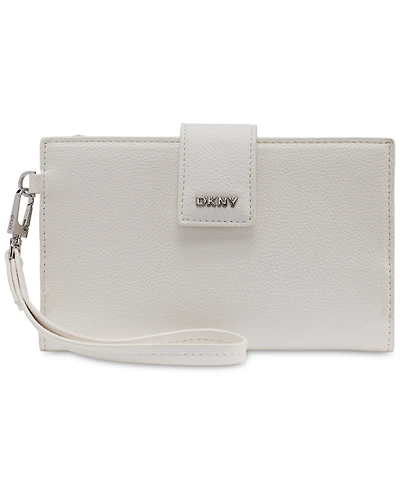 Dkny Boxed Lilah Snap Closure Flap Mini Wallet