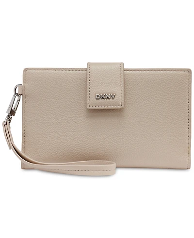 Dkny Boxed Lilah Snap Closure Flap Mini Wallet