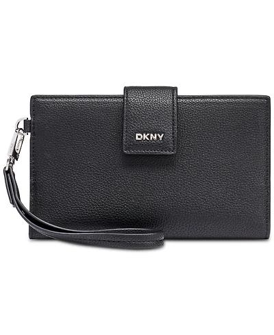 Dkny Boxed Lilah Snap Closure Flap Mini Wallet