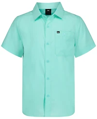Under Armour Big Boys' Drift Tide Fish Point Collar Shirt