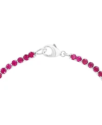 Effy Collection Ruby (4.2 ct. t.w.) Bracelet Sterling Silver (Also Available Sapphire)