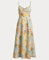 Lauren Ralph Women's Floral Midi Dress