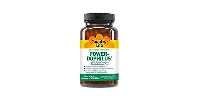 Country Life Power-Dophilus Vegetarian ,200 Caps