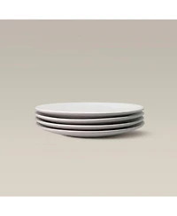 The Contour Salad Plate - Set of 4 Ceramic Stoneware Dinnerware