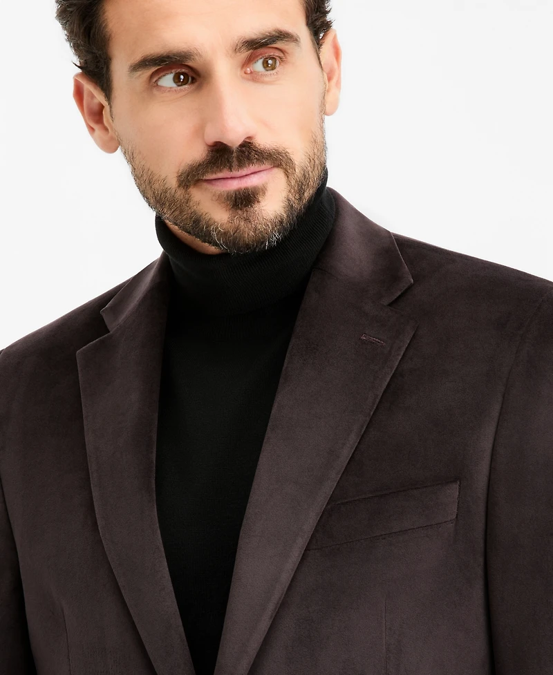Michael Kors Men's Classic-Fit Velvet Sport Coat