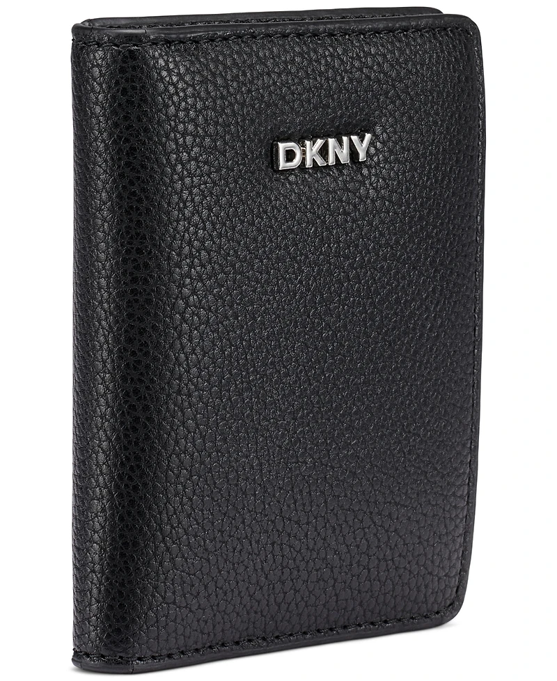 Dkny Boxed Lilah Snap Closure Mini Bifold Card Case