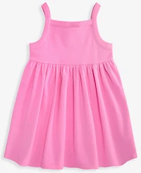 First Impressions Baby Girls' 0M-24M Solid Ribbed Dress, Macy's Exclusive