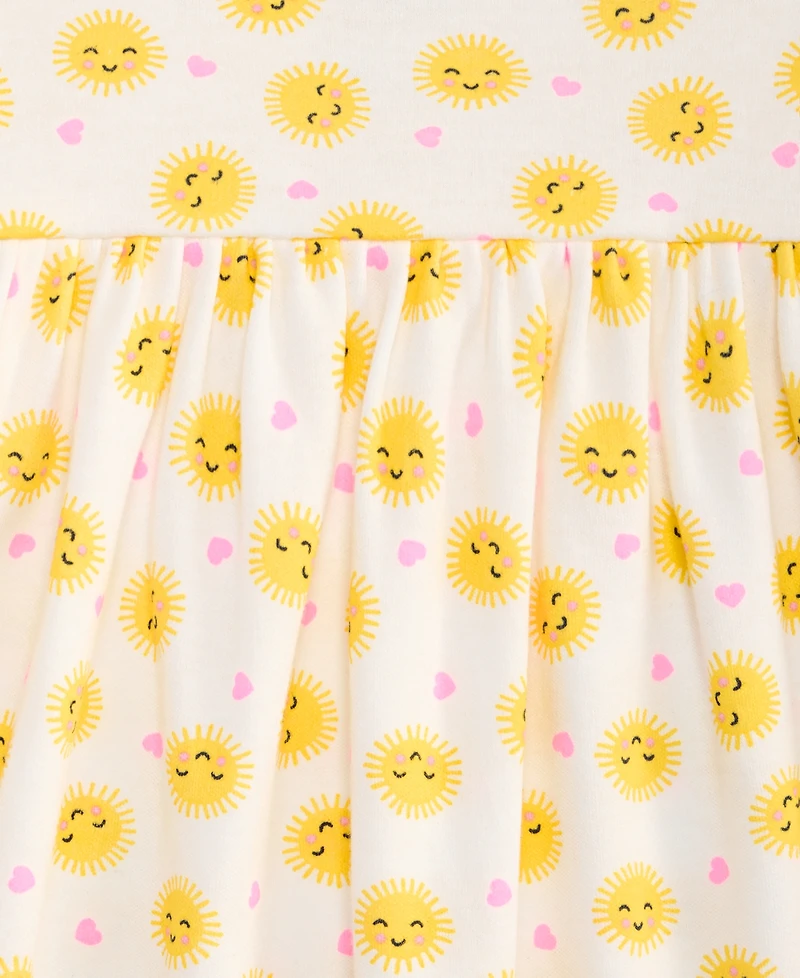 First Impressions Baby Girls' 0M-24M Sun Heart-Print Dress, Macy's Exclusive