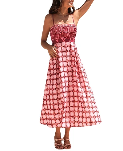 Cupshe Women's Bora Boho Midi Beach Dress