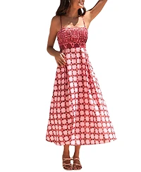 Cupshe Women's Bora Boho Midi Beach Dress