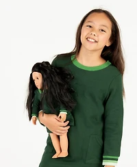 Leveret Toddler Girls Matching Doll Long Sleeve Tunic Sweatshirt Dress