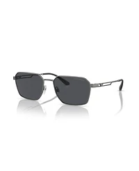 Emporio Armani Men's Rectangle Sunglasses, EA2140