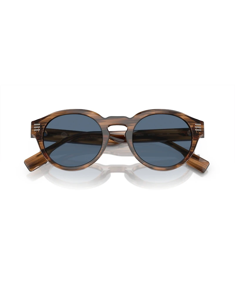Burberry Men's Round Sunglasses, BE4404