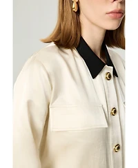 Nocturne Women's Gold Button Detailed Jacket