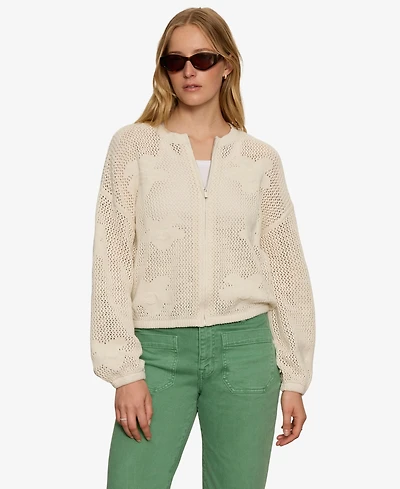 Sanctuary Women's Daily Escape Flower Long-Sleeves Sweater