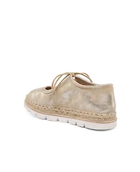 Jslides women's Billie Leather Oxford-Sneaker