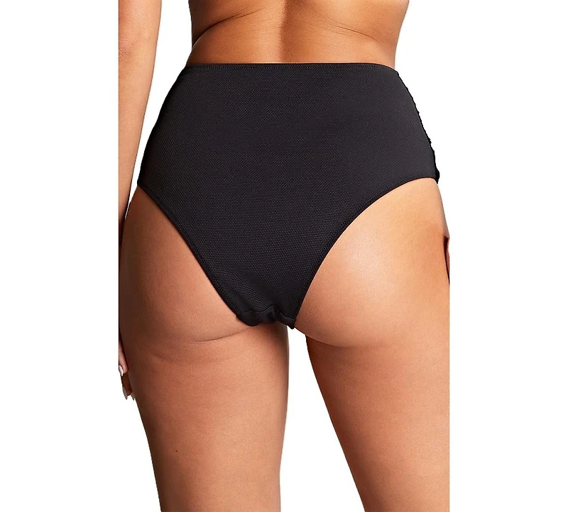 Panache Lingerie Women's Spirit Ruched Scalloped High Waist Bikini Bottom