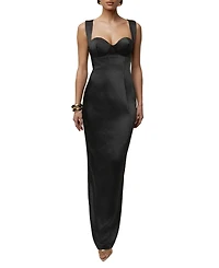 Jluxlabel Women's Amour Satin Maxi Dress