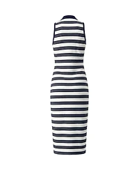 Ivonne Women's Sleeveless Striped long Dress