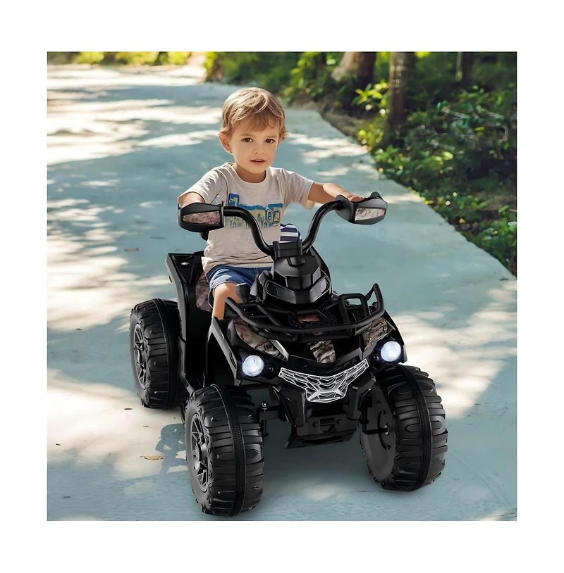 Hongge 12V Kids Ride On Atv 4 Wheeler with MP3 and Headlights
