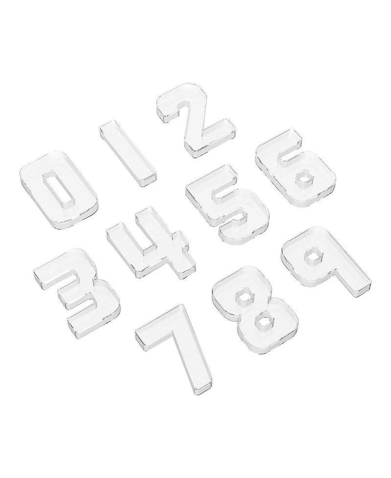 Kaplan Early Learning Numbers 0 through 9 Loose Parts Trays