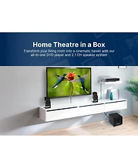 Emerson Ed-8050 Home Theater Dvd Player with 2.1 Channel Surround Sound System