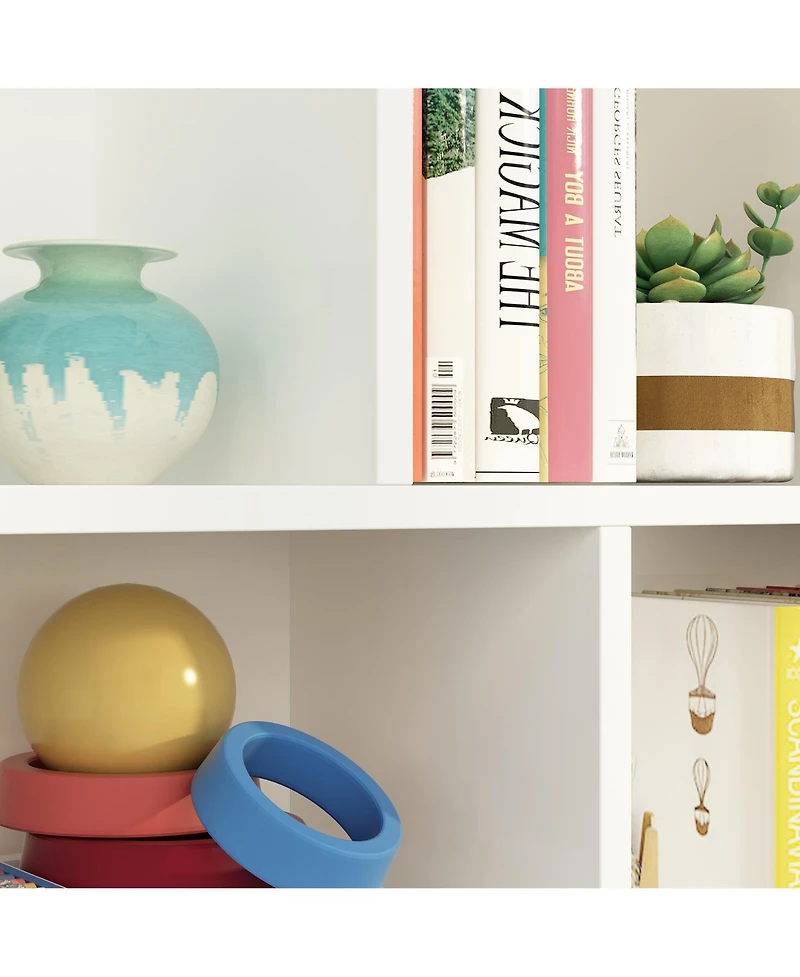 Homsee Wooden 10-Shelf Freestanding Standard Bookcase