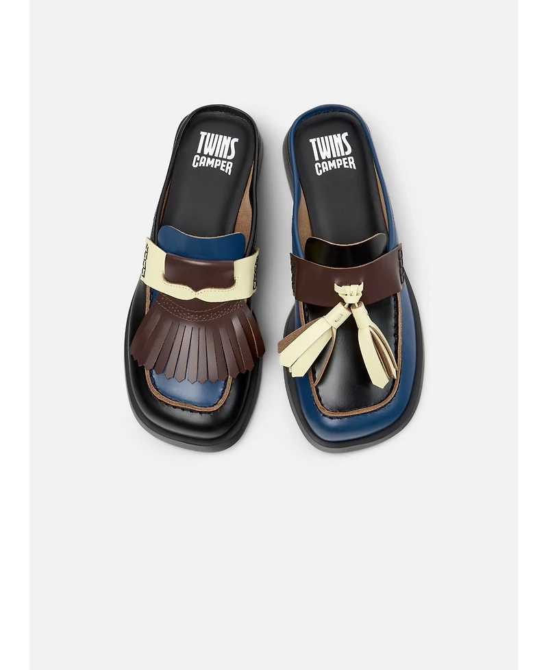 Camper Women's Donna Twins Leather Clog