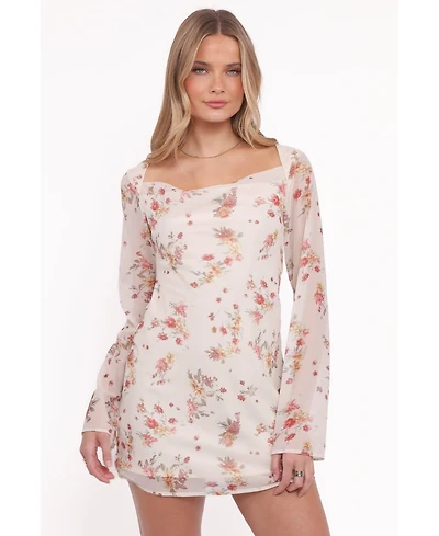 Petal and Pup Women's Everlyn Long Sleeve Mini Dress