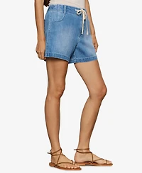 Sanctuary Women's Idyll Tie Denim Shorts