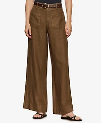 Sanctuary Women's The Linen Marine Wide-Leg Pants
