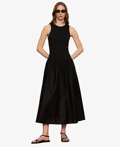 Sanctuary Women's Take Me Away Cotton Midi Dress