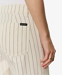 Sanctuary Women's Mid-Rise Wide-Leg Pants