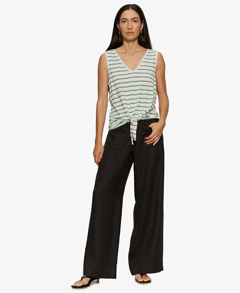 Sanctuary Women's The Linen Marine Wide-Leg Pants