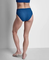 Dkny Women's High Waist Bikini Bottoms