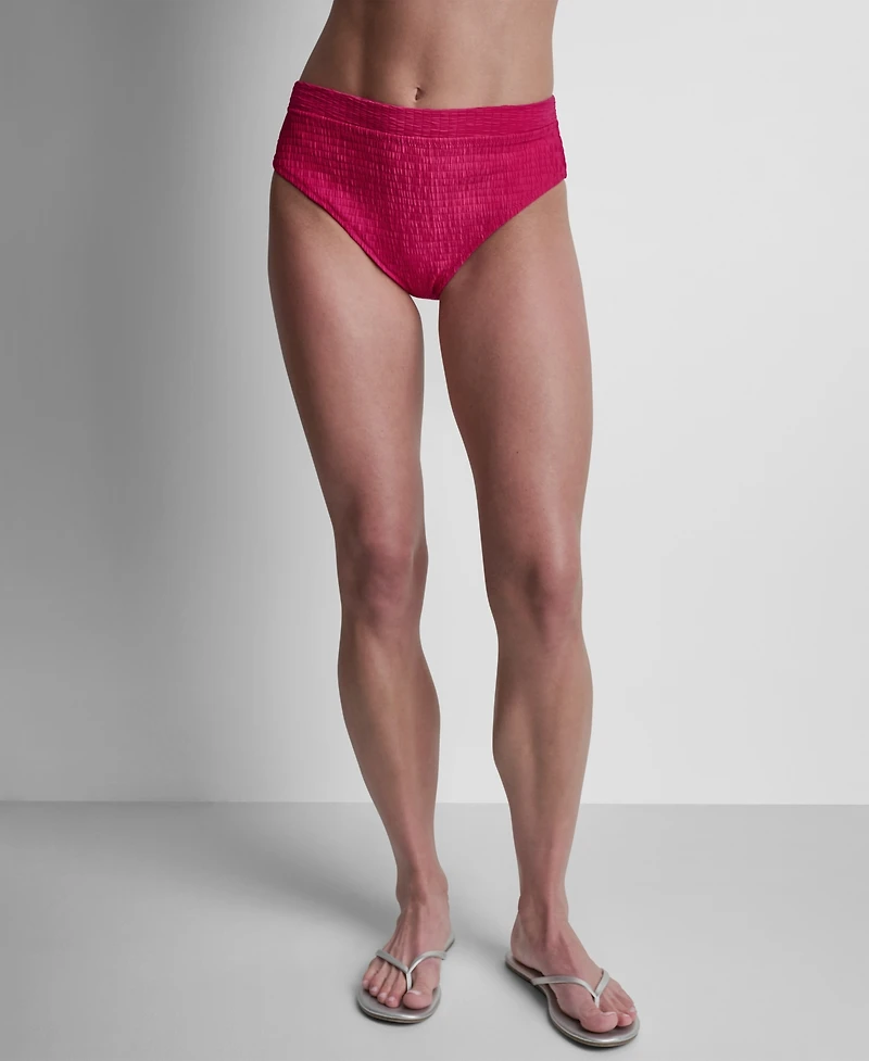 Dkny Women's High Waist Bikini Bottoms