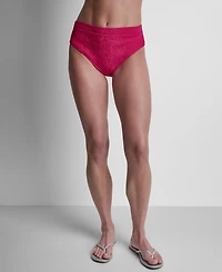 Dkny Women's High Waist Bikini Bottoms