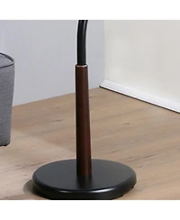 Rainsken Metal Standing Coat Rack with 9 Hooks, Stable Round Base and Elegant Branch Design, Perfect for Coats and Hats for Entryway, Hallway