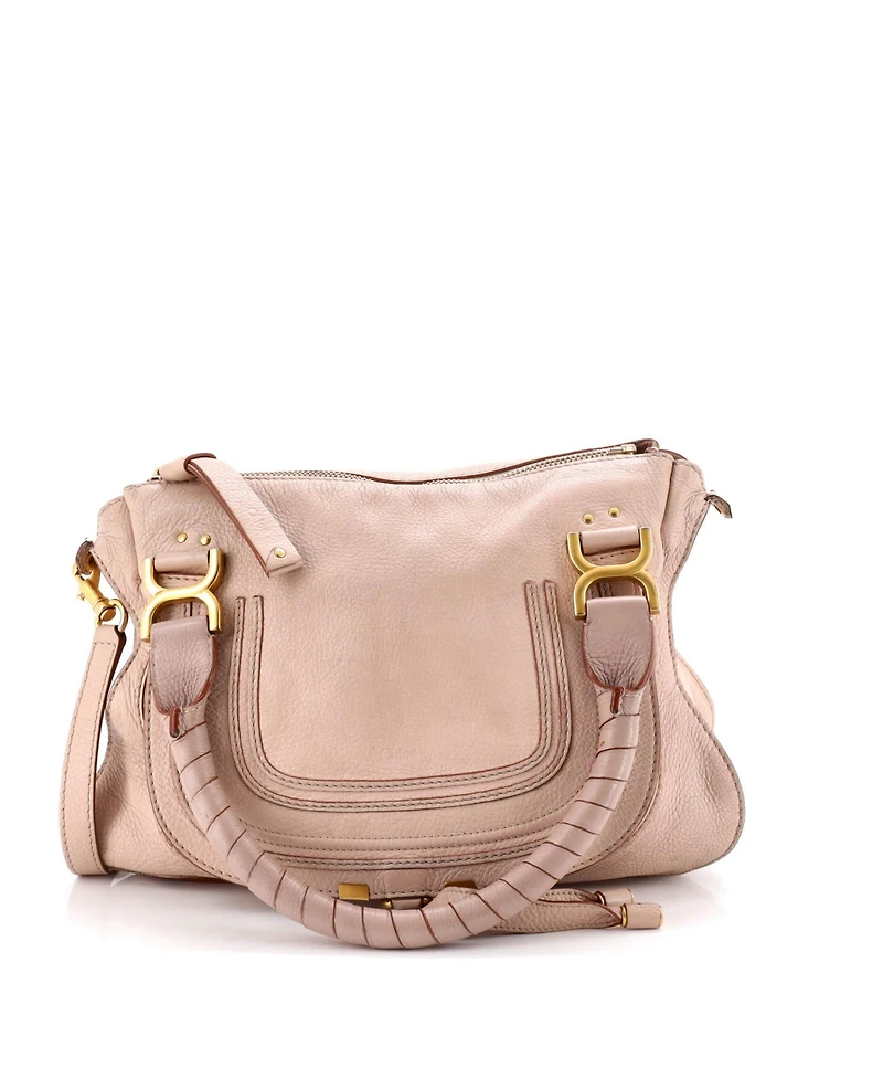 Pre-Owned Chloe Medium Marcie Satchel Leather