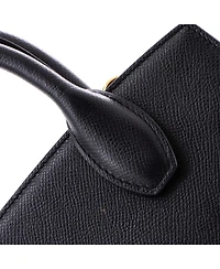 Pre-Owned Salvatore Ferragamo Small Studio Box Satchel Leather