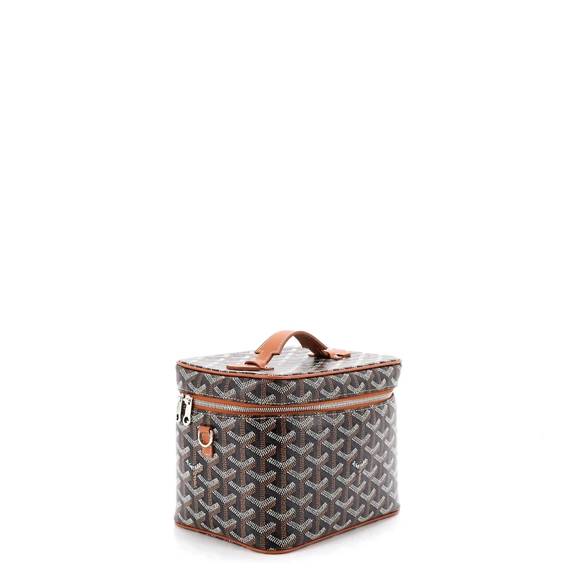 Pre-Owned Goyard Muse Vanity Case Coated Canvas