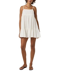 O'Neill Women's Rilee Square Neck Cover-Up Mini Dress