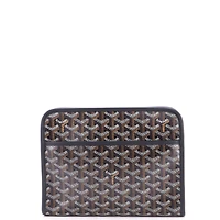 Pre-Owned Goyard Mm Jouvence Toiletry Pouch Coated Canvas