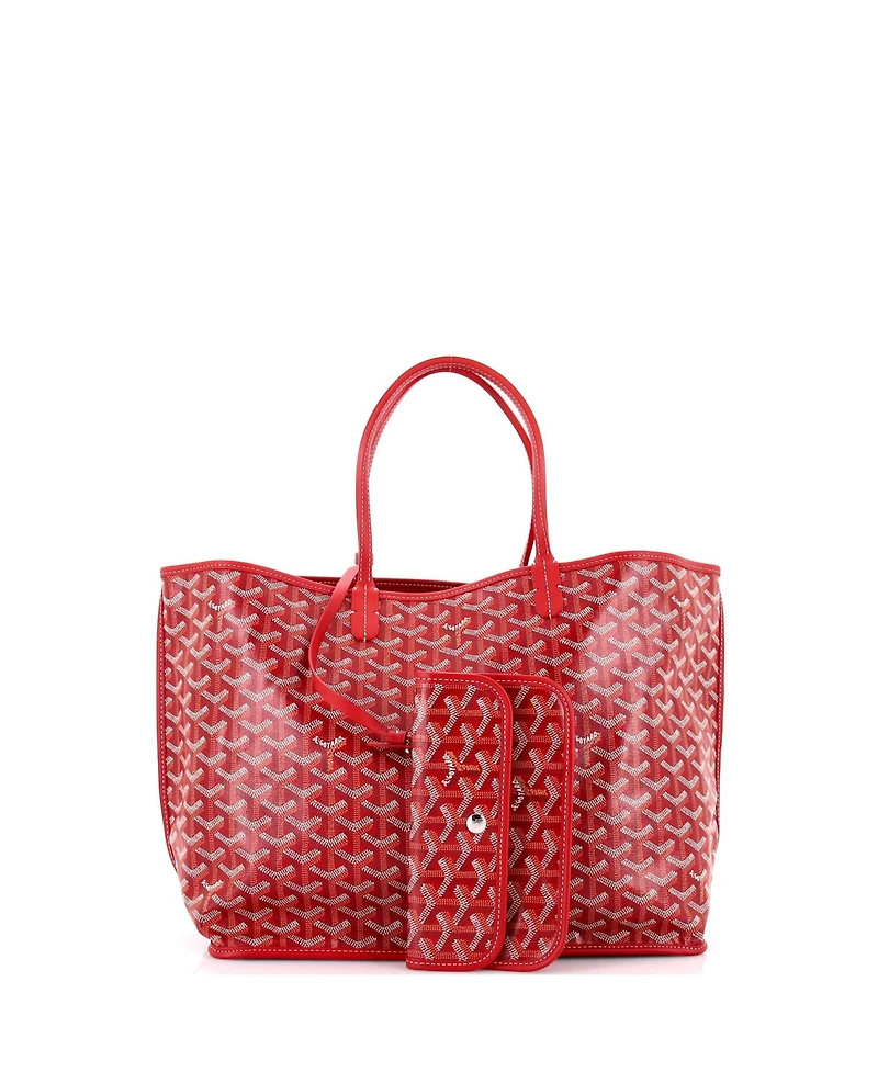 Pre-Owned Goyard Pm Anjou Reversible Tote Coated Canvas