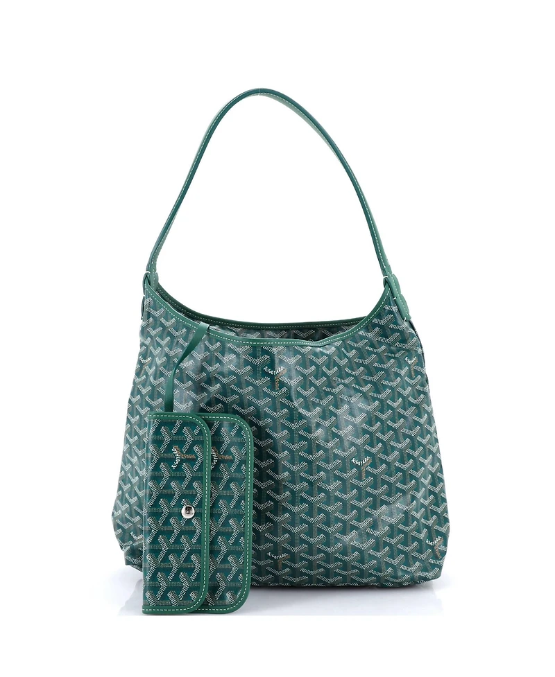 Pre-Owned Goyard Boheme Hobo Coated Canvas