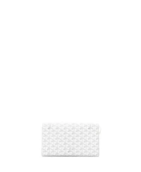 Pre-Owned Goyard Pm Monte Carlo Clutch with Strap Coated Canvas