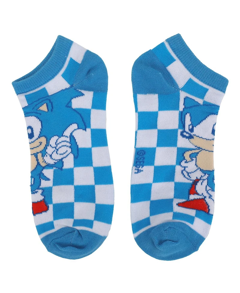 Sonic the Hedgehog Women's Characters 5-Pair Ankle Socks
