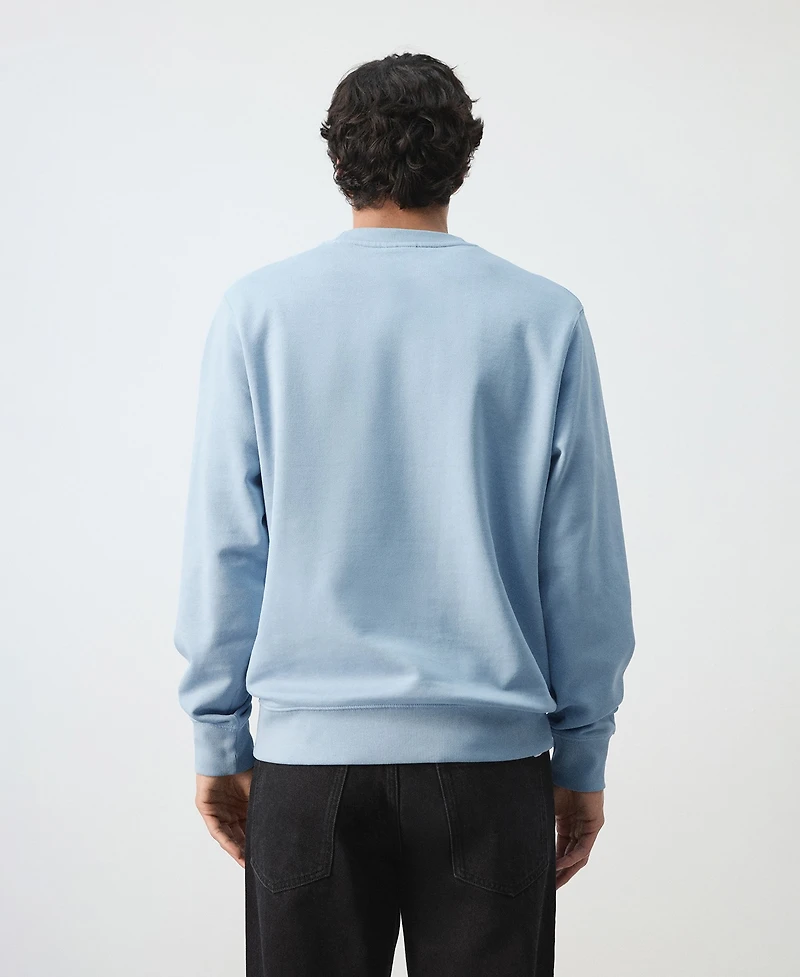 Mango Men's Cotton Regular-Fit Sweatshirt
